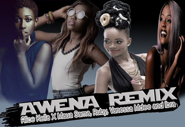 alice kella vanessa mdee ruby maua sama ibrah awena