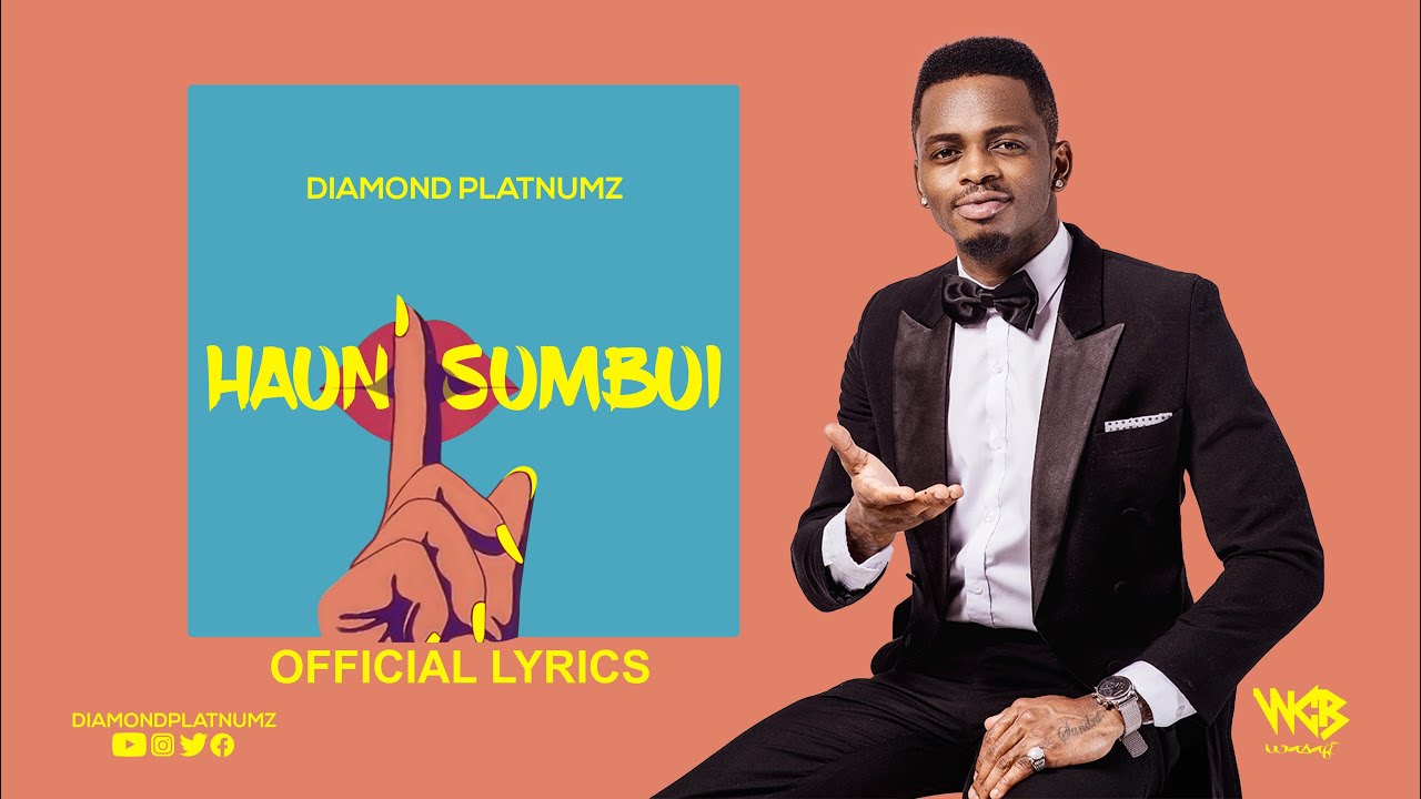 diamond platnumz haunisumbui official video lyrics