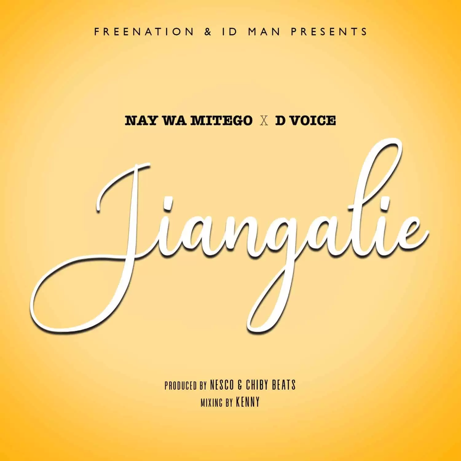 Nay Wa Mitego Ft D Voice jiangalie by nay wamitego