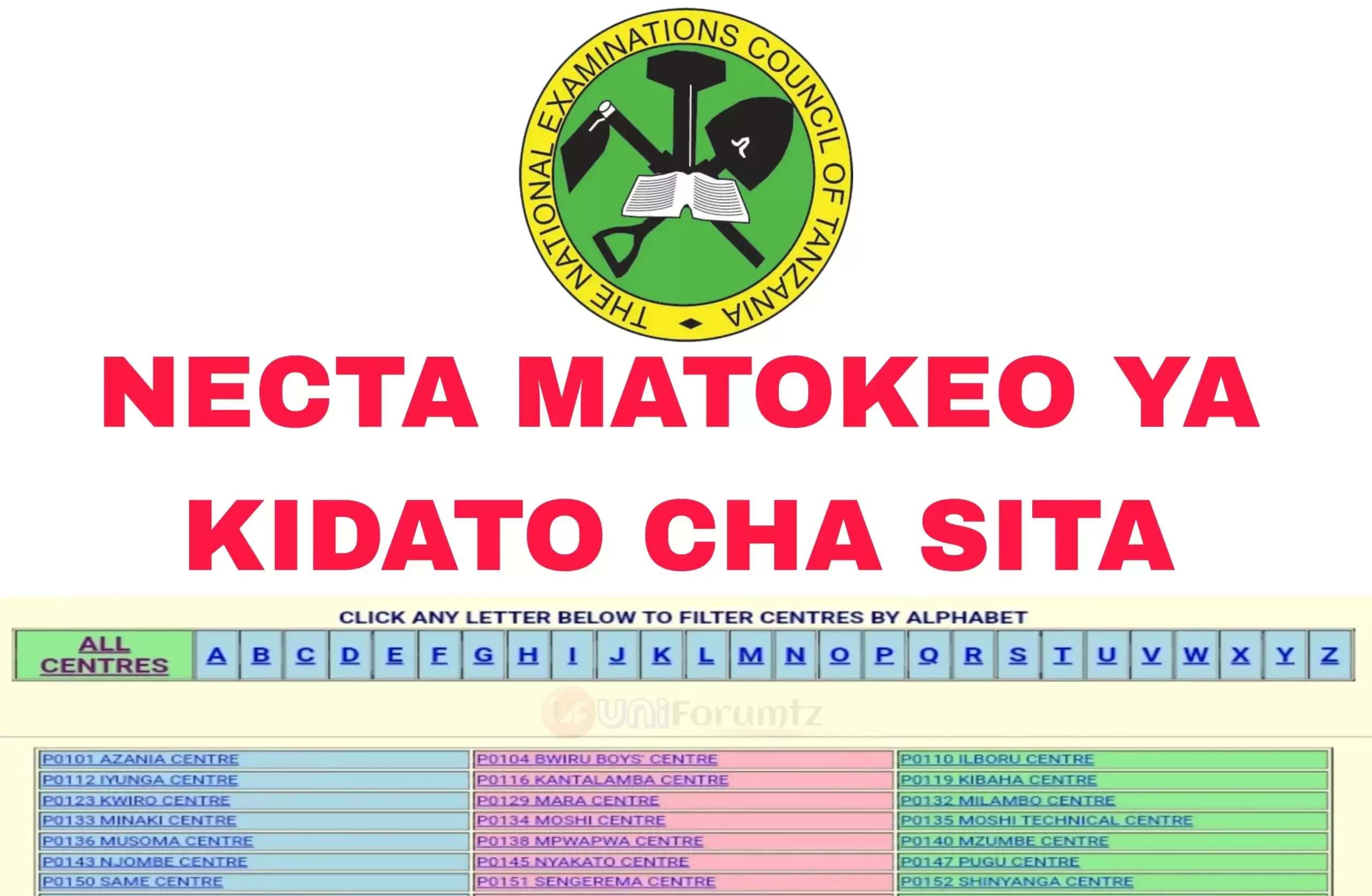 matokeo kidato cha sita 2023