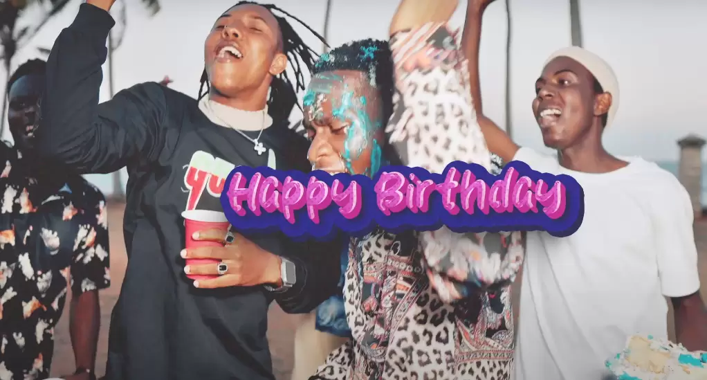 video lighter music happy birthday