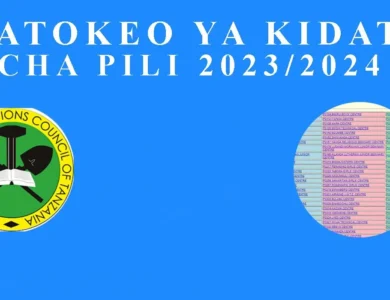 Matokeo Ya Kidato cha Pili 2023 / 2024