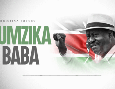 Christina Shusho Pumzika Baba Raila Odinga